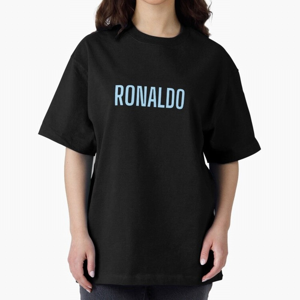 Ronaldo Oversized T-Shirt Celebrate Global Passion for Global Football Passion for FIFA World Cup 2026 Group Stage, Built around Neymar, Haaland and Cristiano Ronaldo, France, Match Day Excitement, Supporter Culture, Golden Goals and Global
