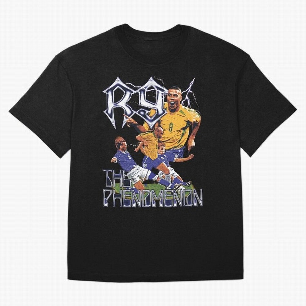 R9, The Phenomenon Oversized T-Shirt Follow the Final Road of FIFA World Cup 2026 USA Canada Mexico Spirit, Driven by Spain, Messi, Worldwide Fan Energy, Dramatic Goals, Stadium Lights and Championship Celebrations; Made for Die Hard Supporters,