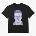 C-Ronaldo portrait drawing Oversized T-Shirt Cheer through Every Moment of Global Football Passion for FIFA World Cup 2026 Group Stage, Inspired by Haaland, Brazil, Portugal and Argentina, Match Day Excitement, Supporter Culture, Golden Goals and