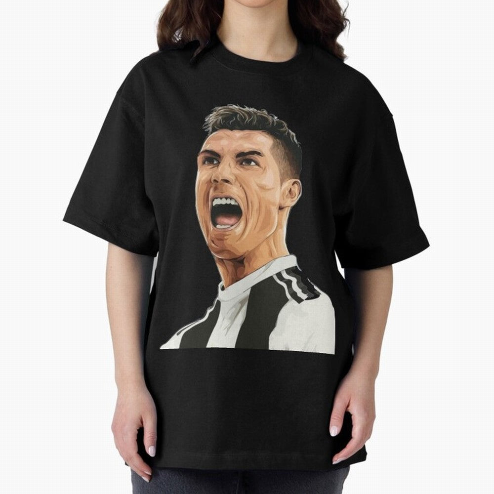 Ronaldo Ronaldo Oversized T-Shirt Remember Iconic Moments from Global Football Passion for FIFA World Cup 2026, Filled with Messi, Neymar and Mbappe, Germany, Global Supporter Spirit, Legendary Goals, National Colors and Tournament Celebration;