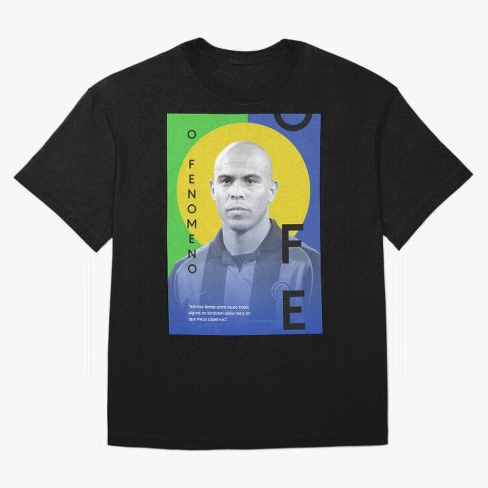 O Phenomenon Oversized T-Shirt Bring a Champion Mindset to the FIFA World Cup 2026 Group Stage Journey through CR7 Highlights, Brazil Pride, Soccer Culture, Superstar Moments, National Team Dreams and Competitive Fire; Great for Watch Parties,
