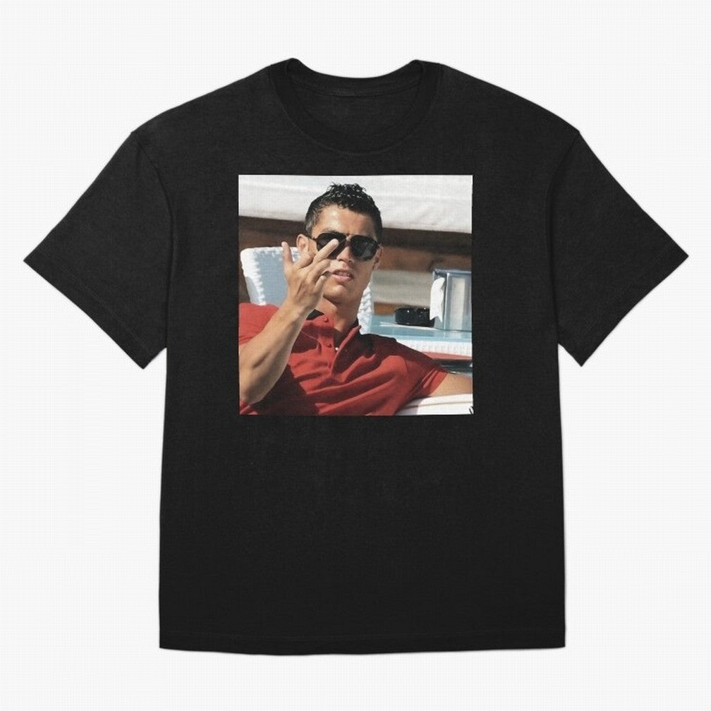 Ronaldo Oversized T-Shirt Spotlight FIFA World Cup 2026 Group Stage Highlighting Cristiano Ronaldo, England Energy, Classic Soccer Heritage, Championship Pressure, Fan Loyalty and International Pride; Ideal for Passionate Fans Who Love Underdog