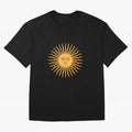 Argentina's Sun Oversized T-Shirt Follow the Final Road of FIFA World Cup 2026 USA Canada Mexico Highlighting Mbappe and Neymar, England Energy, Goal Celebration Energy, Supporter Heritage, Football Icons and Worldwide Tournament Joy; Ideal for