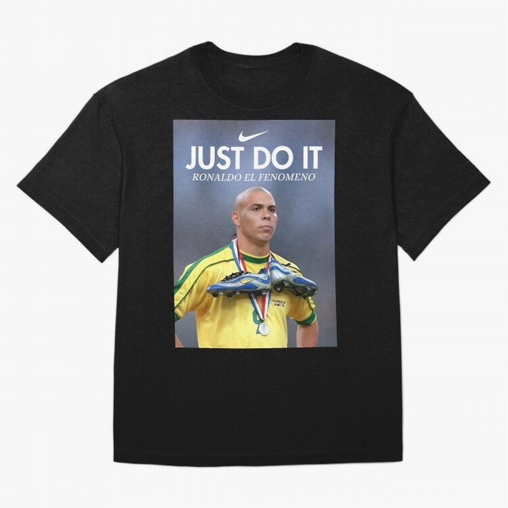Ronaldo Fenomeno, Ronaldo Nazario Poster, Vintage Sports Decor, Living Room Decor For Walls, Sports Bedroom Decor, Game Room Decor, R9 Oversized T-Shirt Support the Legends of FIFA World Cup 2026 Group Stage Centered on Haaland and Mbappe, England,