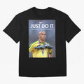 Ronaldo Fenomeno, Ronaldo Nazario Poster, Vintage Sports Decor, Living Room Decor For Walls, Sports Bedroom Decor, Game Room Decor, R9 Oversized T-Shirt Support the Legends of FIFA World Cup 2026 Group Stage Centered on Haaland and Mbappe, England,