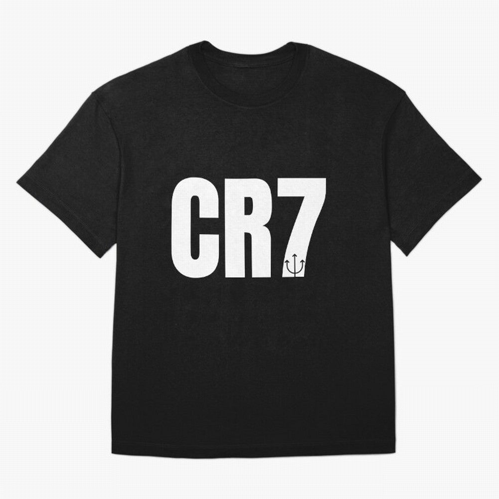 CR7 - Cristiano Ronaldo Manchester United 2021 Oversized T-Shirt Make Your Look Match FIFA World Cup 2026 USA Canada Mexico for Fans of Mbappe and Neymar and Portugal, Spain and Germany, Bringing Football Passion, Legendary Performances, Festival
