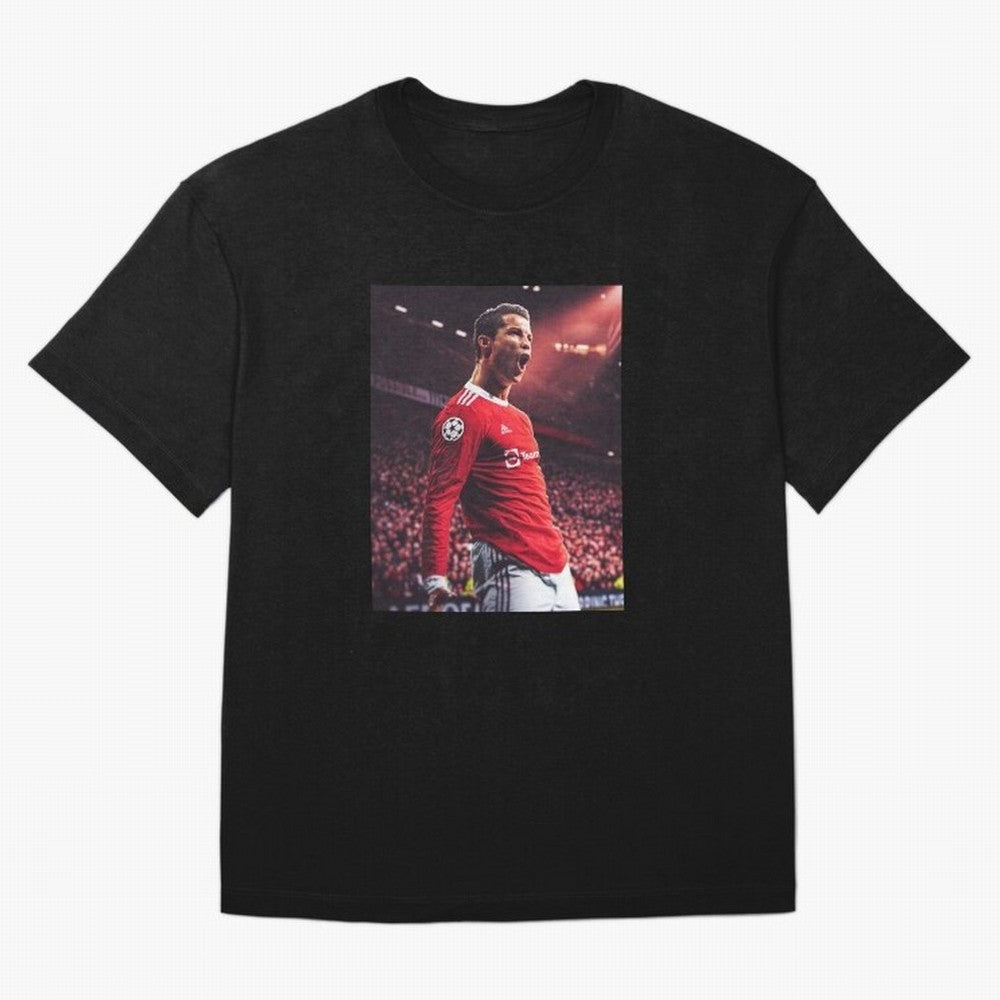Cristiano Ronaldo CR7 Manchester Home 202122,Ronaldo Gifts, Ronaldo Best Selling , Ronaldo Top Item Oversized T-Shirt Share the Excitement of FIFA World Cup 2026 USA Canada Mexico Driven by CR7, Spain Energy, Football Festival Excitement, Trophy