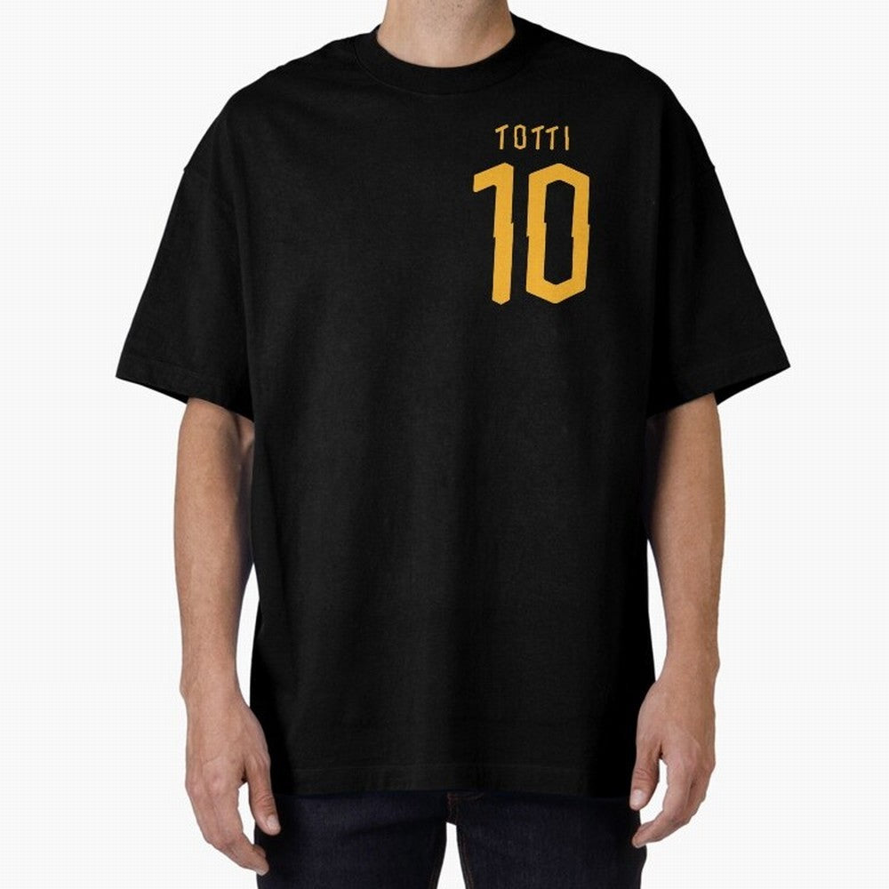Totti 2020 Oversized T-Shirt Honor the Beautiful Game during FIFA World Cup 2026 USA Canada Mexico for Fans of Messi, Neymar and Mbappe and Spain and Netherlands, Bringing Worldwide Fan Energy, Dramatic Goals, Stadium Lights and Championship