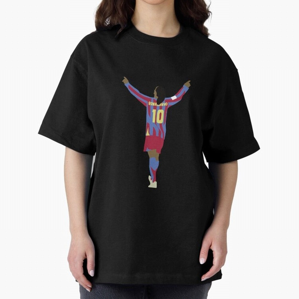 Ronaldinho FC Barcelona Oversized T-Shirt Cheer for the FIFA World Cup 2026 Group Stage Journey through Cristiano Ronaldo Highlights, England, France and Netherlands Pride, Stadium Chants, National Pride, Trophy Dreams and Unforgettable Football