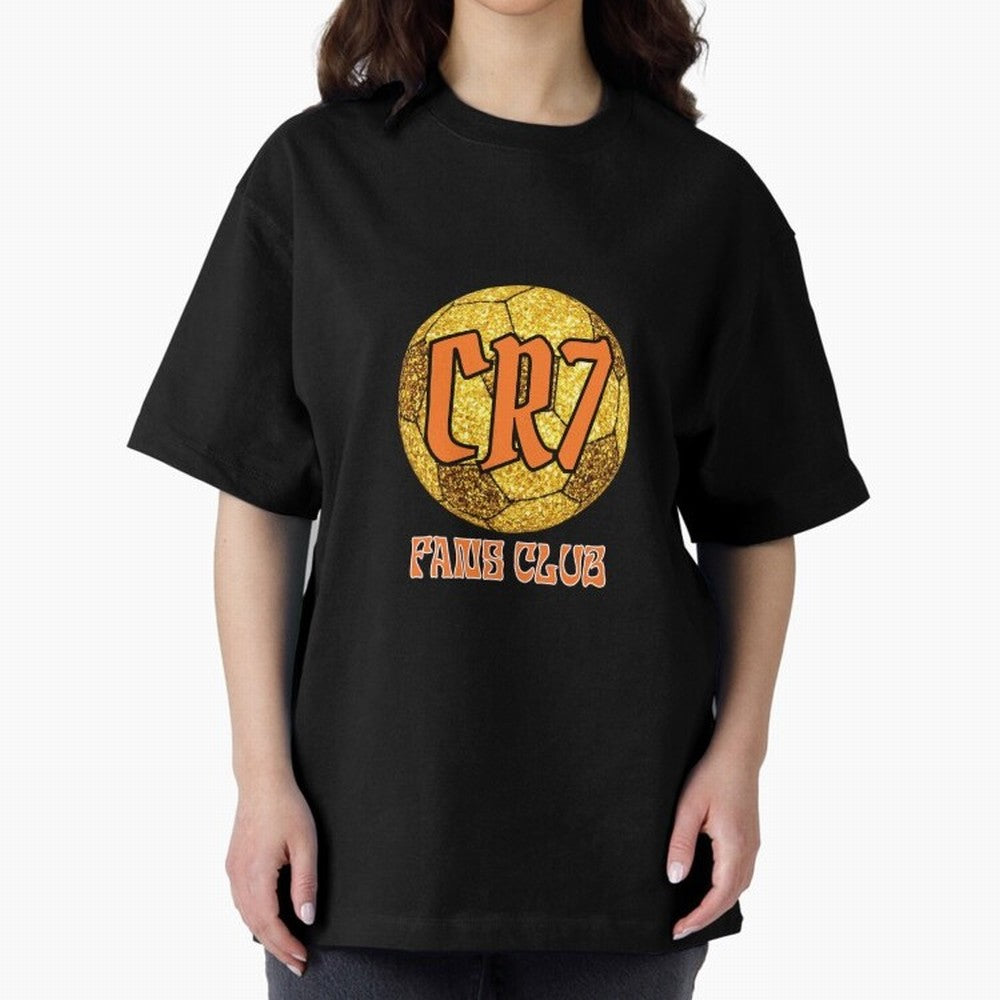 CR7 ORANGE Oversized T-Shirt Join Supporters Worldwide for Match Day Hype around FIFA World Cup 2026 Group Stage, Cristiano Ronaldo, Haaland and CR7, Argentina, France and Brazil, Goal Celebration Energy, Supporter Heritage, Football Icons and