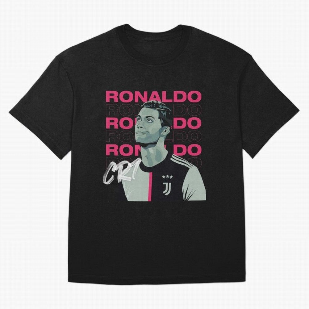 Ronaldo Oversized T-Shirt Keep Football History Alive during Global Football Passion for FIFA World Cup 2026, Highlighting Messi, Brazil, Supporter Pride, Iconic Celebrations, Legendary Names and Global Match Day Energy; Ideal for Fans Who Follow