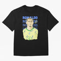 Ronaldo Oversized T-Shirt Embrace FIFA World Cup 2026 Spirit, Inspired by France, Messi, CR7 and Mbappe, Global Supporter Spirit, Legendary Goals, National Colors and Tournament Celebration; Made for Collectors Who Enjoy Iconic Players, Country