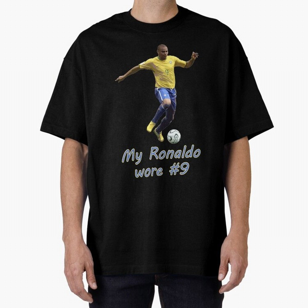 The True Ronaldo Oversized T-Shirt Feel the Trophy Chase of the FIFA World Cup 2026 Group Stage Journey through Messi Highlights, Brazil Pride, Game Day Rituals, Football Legends, Country Pride and the Road to the Final; Perfect for Fans,