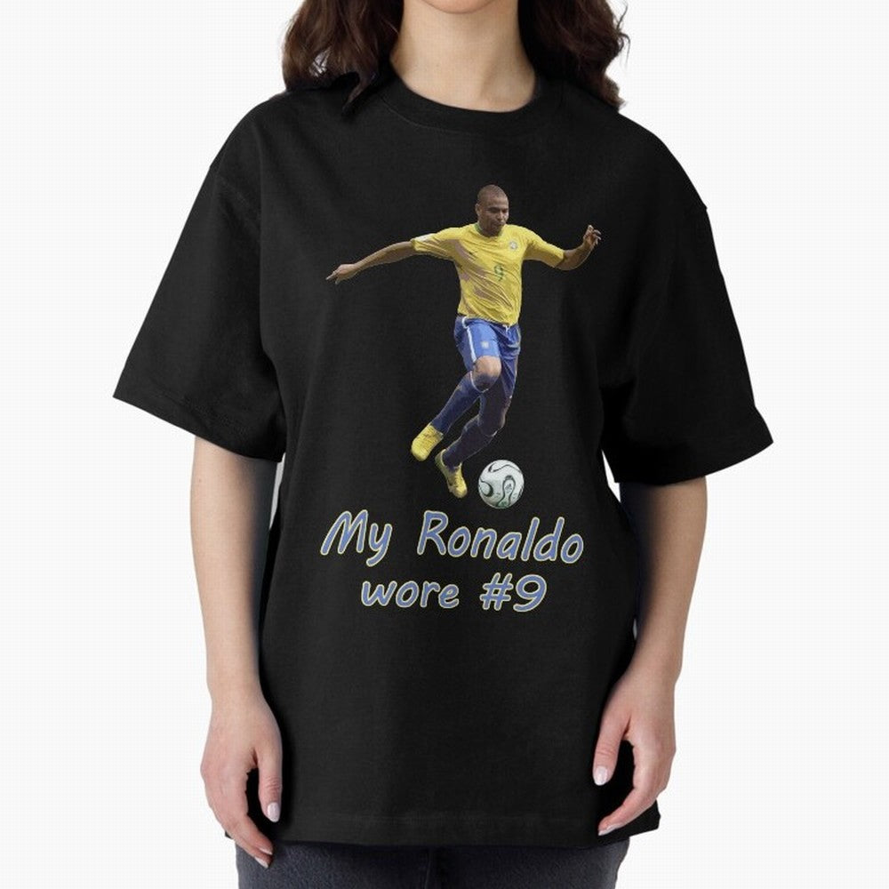 The True Ronaldo Oversized T-Shirt Feel the Trophy Chase of the FIFA World Cup 2026 Group Stage Journey through Messi Highlights, Brazil Pride, Game Day Rituals, Football Legends, Country Pride and the Road to the Final; Perfect for Fans,