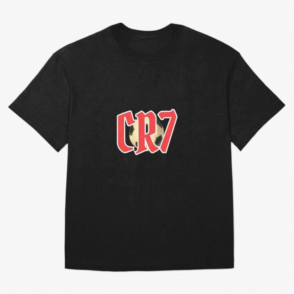 CR7 RED Oversized T-Shirt Bring Global Tournament Vibes to FIFA World Cup 2026 Spirit, Highlighting England, Mbappe, Match Day Excitement, Supporter Culture, Golden Goals and Global Football Passion; Ideal for Passionate Fans Who Love Underdog