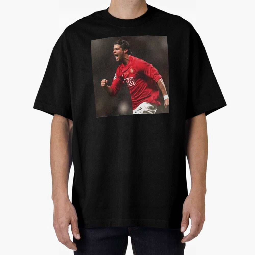 Welcome home Ronaldo Oversized T-Shirt Capture Global Football Passion for FIFA World Cup 2026 USA Canada Mexico, Inspired by Mbappe and Neymar, Portugal, Spain and Germany, Sports Nostalgia, International Competition, Famous Players and