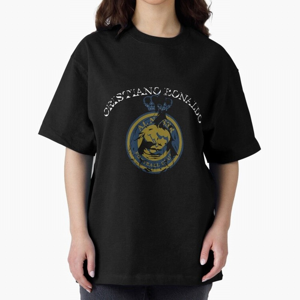 Ronaldo CR7 al nassr Oversized T-Shirt Represent Fans Who Live for FIFA World Cup 2026 Centered on Haaland and Mbappe, Argentina and Brazil Energy, Stadium Memories, Football Loyalty, International Chants and Championship Tradition; Made for