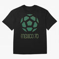 Mexico 70 World Cup Oversized T-Shirt Remember Iconic Moments from Match Day Hype around FIFA World Cup 2026, Messi, CR7 and Mbappe, Portugal, Global Supporter Spirit, Legendary Goals, National Colors and Tournament Celebration; Perfect for