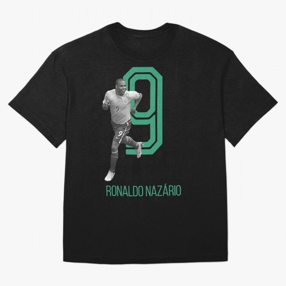 Ronaldo Naz¨¢rio Retro Oversized T-Shirt Carry National Pride through Match Day Hype around FIFA World Cup 2026 Group Stage, CR7, France and Portugal, Stadium Memories, Football Loyalty, International Chants and Championship Tradition; Great for