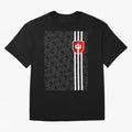 Manchester United 2017/18 3rd Kit Jersey Pattern Oversized T-Shirt Celebrate the Road through FIFA World Cup 2026 with Haaland and Mbappe, Argentina, France and Brazil Energy, Vintage Soccer Flavor, Modern Football Stars, National Flags and Final