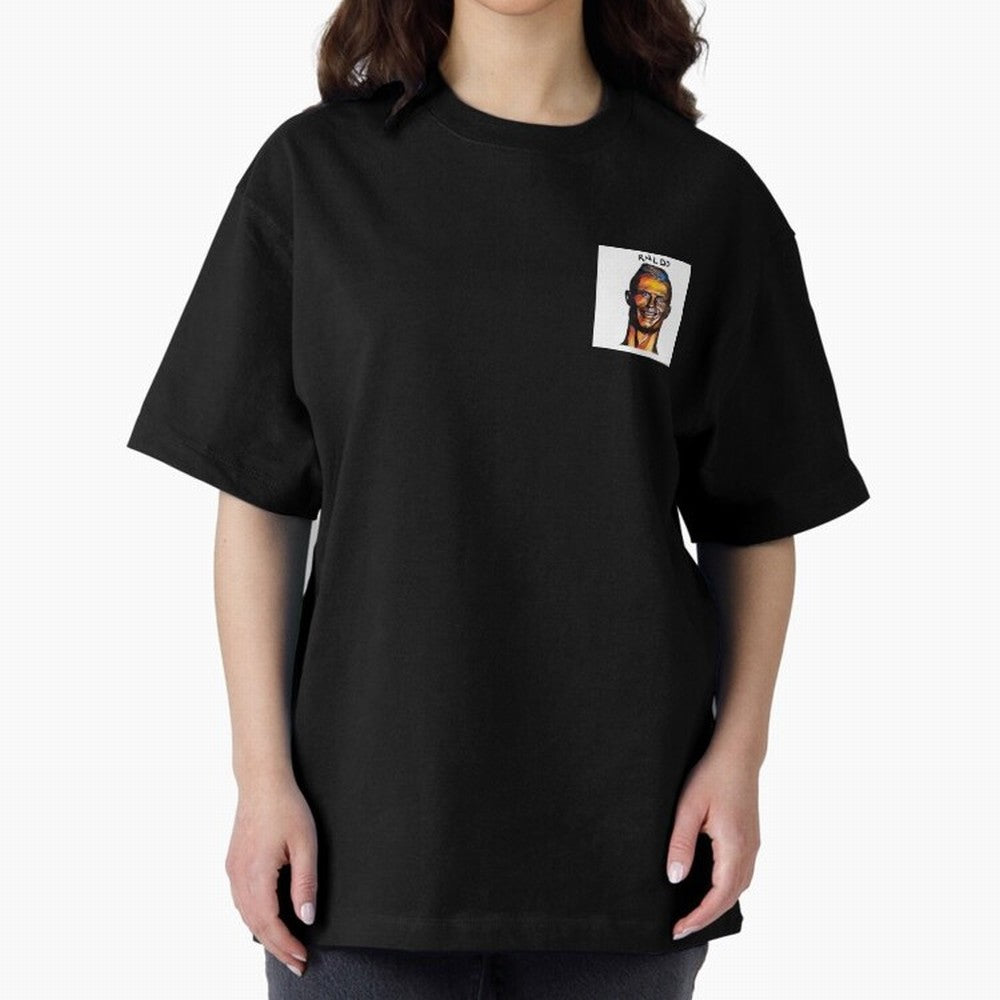 rnldo Oversized T-Shirt Back the Journey through FIFA World Cup 2026 Group Stage for Fans of CR7 and France and Portugal, Bringing Champion Mindset, Group Stage Buzz, Knockout Tension and Passionate Fan Culture; Made for Die Hard Supporters, Soccer