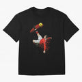 Wayne Rooney Oversized T-Shirt Celebrate Every Goal in FIFA World Cup 2026 USA Canada Mexico for Fans of Mbappe and Brazil, Bringing Football History, Final Match Energy, Crowd Noise and Once in a Lifetime Moments; Great for Watch Parties, Sports