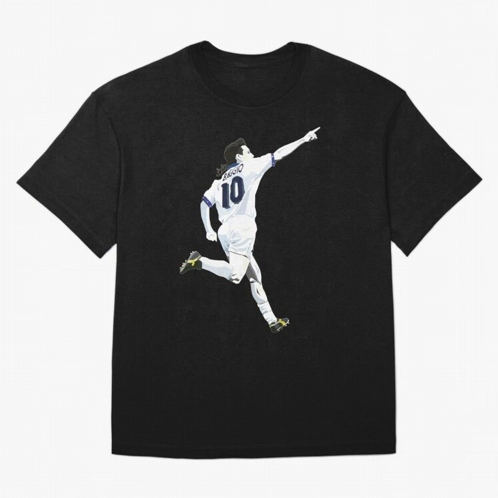 Roberto Baggio - Italy | Mbappe gift Oversized T-Shirt Bring Global Tournament Vibes to FIFA World Cup 2026 Spirit, Highlighting England, Mbappe, Match Day Excitement, Supporter Culture, Golden Goals and Global Football Passion; Ideal for