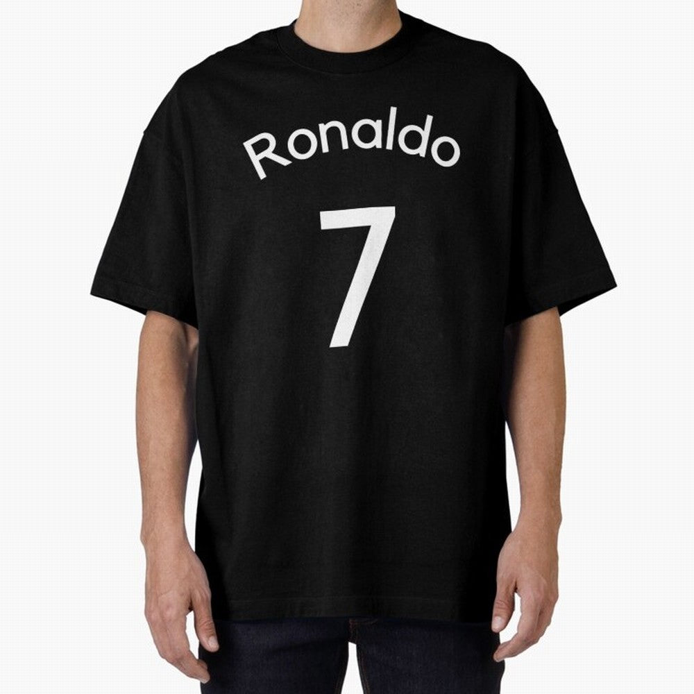 Ronaldo Manchester United Oversized T-Shirt Bring the FIFA World Cup 2026 Journey through Neymar Highlights, Argentina, France and Brazil Pride, Champion Mindset, Group Stage Buzz, Knockout Tension and Passionate Fan Culture; Perfect for People Who