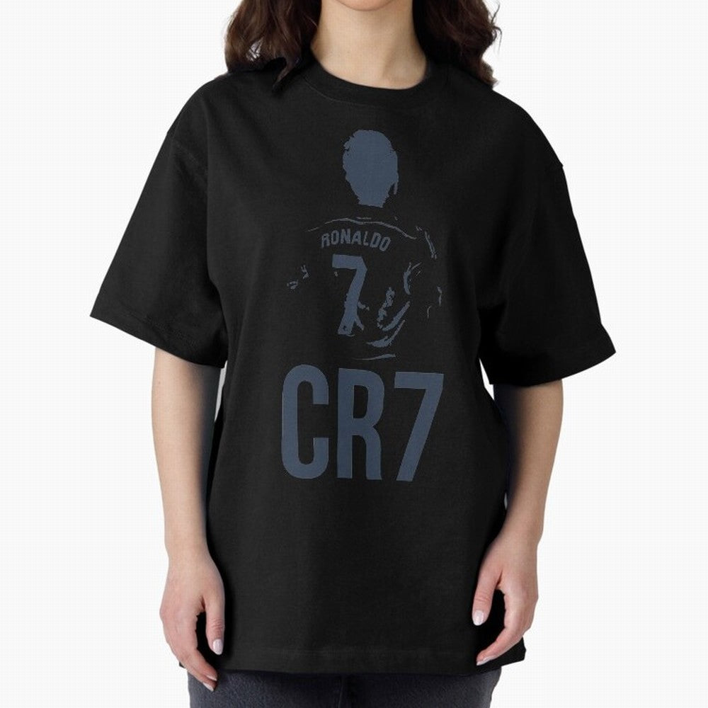 CR7 - Cristiano Ronaldo Oversized T-Shirt Show Your Tournament Heart for Match Day Hype around FIFA World Cup 2026, Cristiano Ronaldo, Germany, Goal Celebration Energy, Supporter Heritage, Football Icons and Worldwide Tournament Joy; Great for