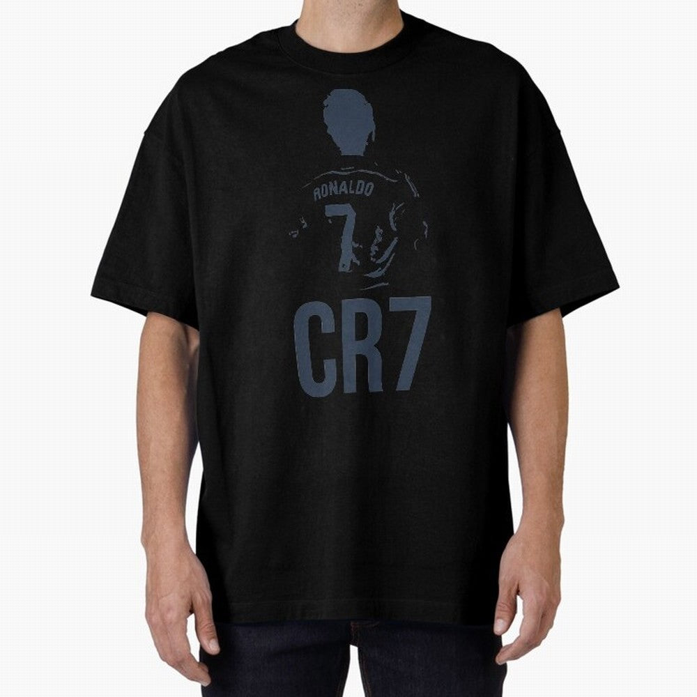 CR7 - Cristiano Ronaldo Oversized T-Shirt Show Your Tournament Heart for Match Day Hype around FIFA World Cup 2026, Cristiano Ronaldo, Germany, Goal Celebration Energy, Supporter Heritage, Football Icons and Worldwide Tournament Joy; Great for