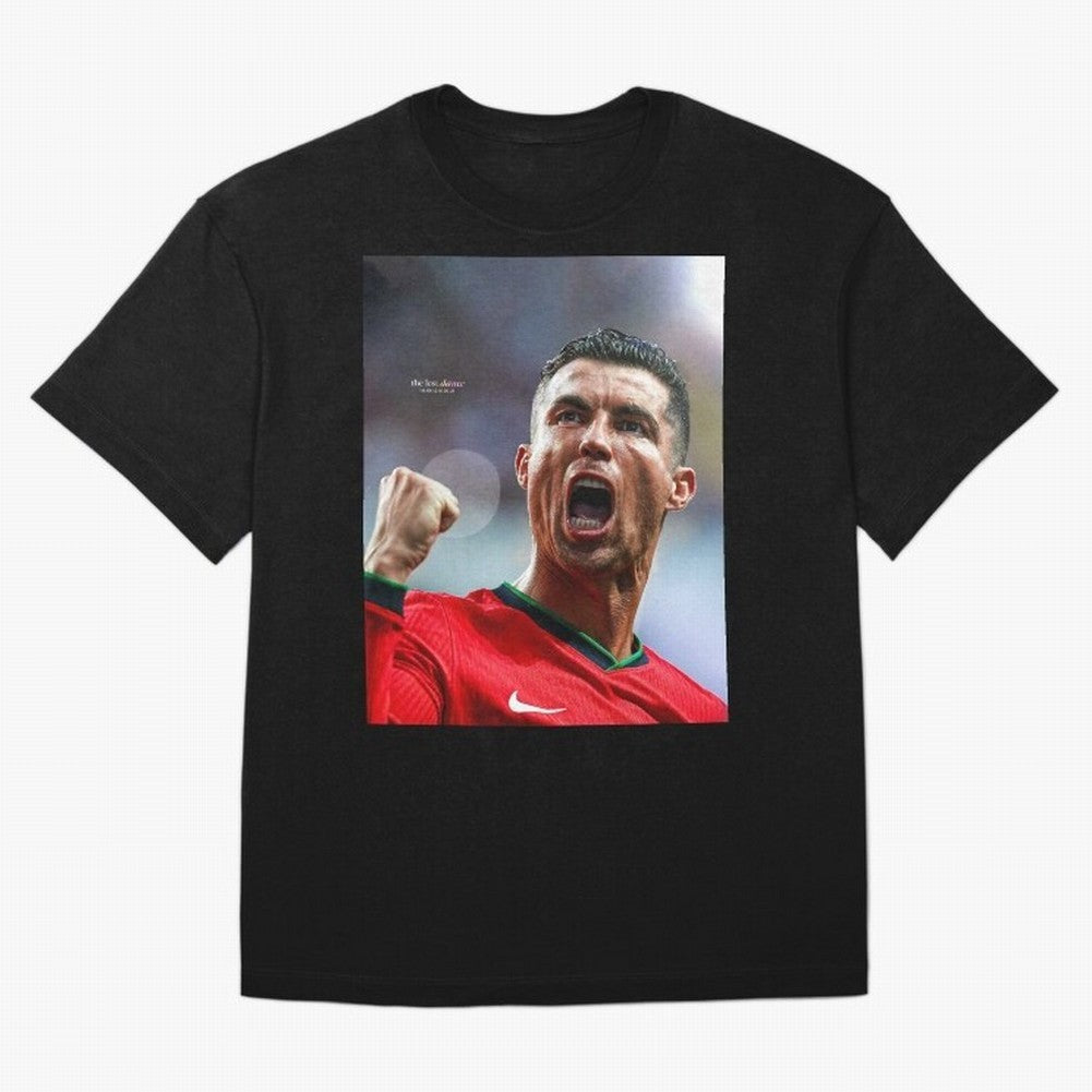 CR7: The Eternal GOAT Oversized T-Shirt Honor the Football Icons of FIFA World Cup 2026 Spirit, Inspired by England and Germany, Neymar, Haaland and Cristiano Ronaldo, Retro Football Energy, Iconic Rivalries, Trophy Chase Drama and Stadium