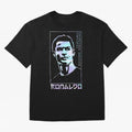 Ronaldo holographic Style Portrait art illustration Oversized T-Shirt Make Your Look Match FIFA World Cup 2026 Group Stage Spirit, Centered on Germany, Haaland and Mbappe, Retro Football Energy, Iconic Rivalries, Trophy Chase Drama and Stadium