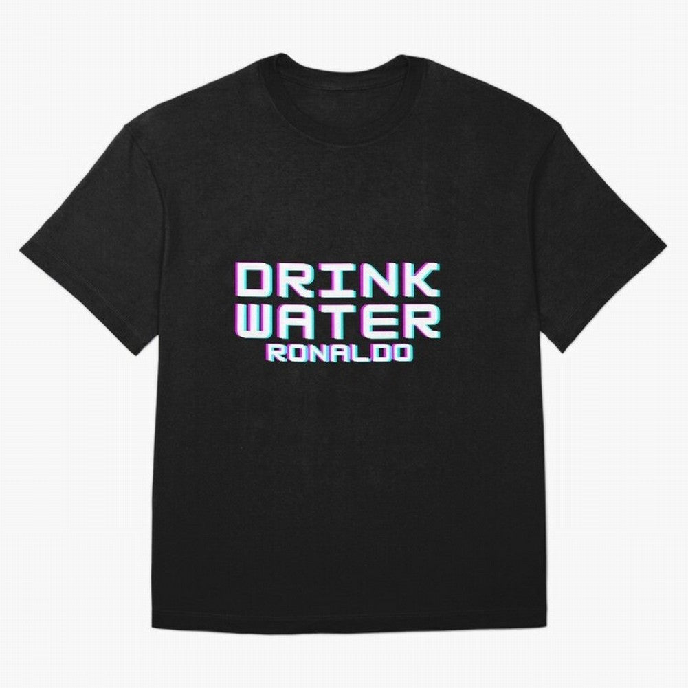 drink water ronaldo Oversized T-Shirt Follow the Final Road of Match Day Hype around FIFA World Cup 2026 USA Canada Mexico, Messi, Neymar and Mbappe, England, France and Netherlands, Global Supporter Spirit, Legendary Goals, National Colors and