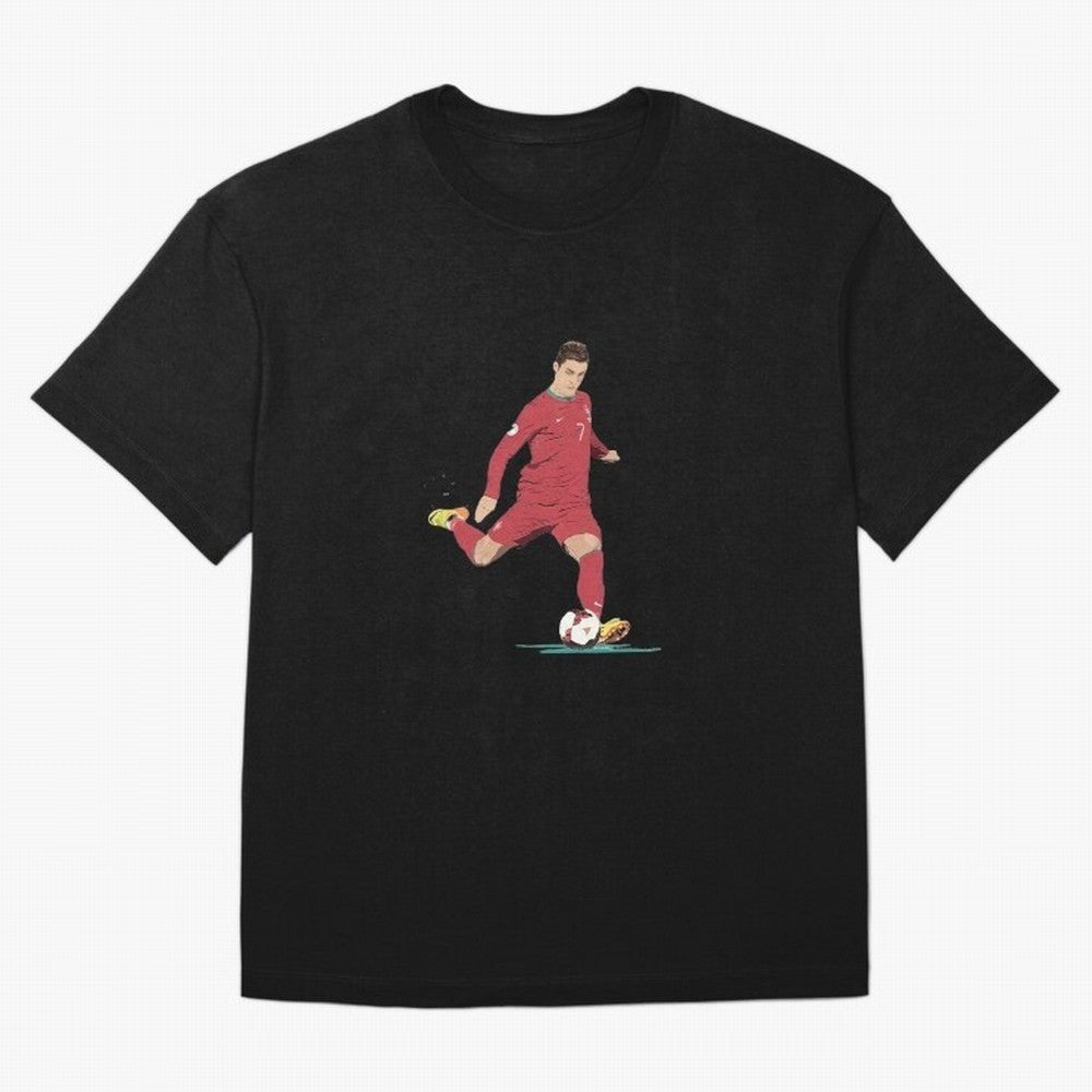 Cristiano ronaldo portugal 2022 Oversized T-Shirt Share the Excitement of Match Day Hype around FIFA World Cup 2026 USA Canada Mexico, Messi, Neymar and Mbappe, Spain and Netherlands, Sports Nostalgia, International Competition, Famous Players and