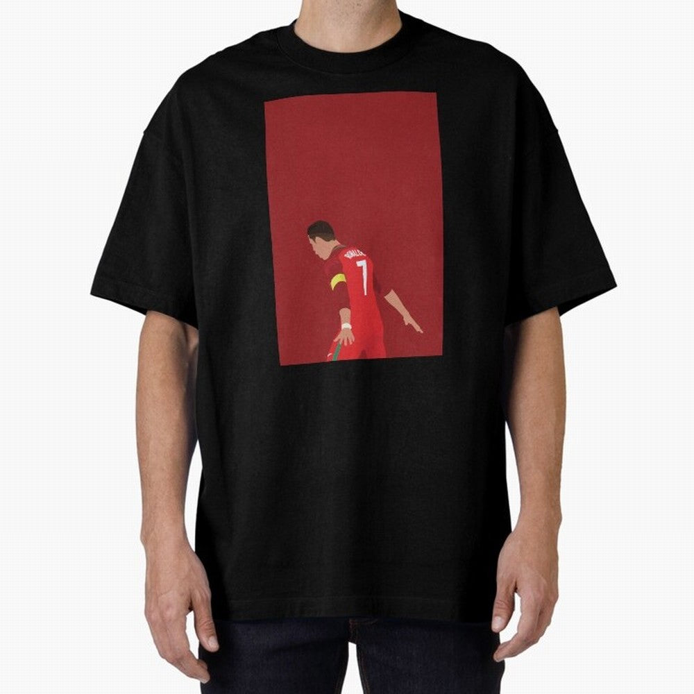 CR7 Oversized T-Shirt Carry the Dream of the FIFA World Cup 2026 Group Stage Journey through Cristiano Ronaldo Highlights, England and Germany Pride, Classic Soccer Heritage, Championship Pressure, Fan Loyalty and International Pride; Built for