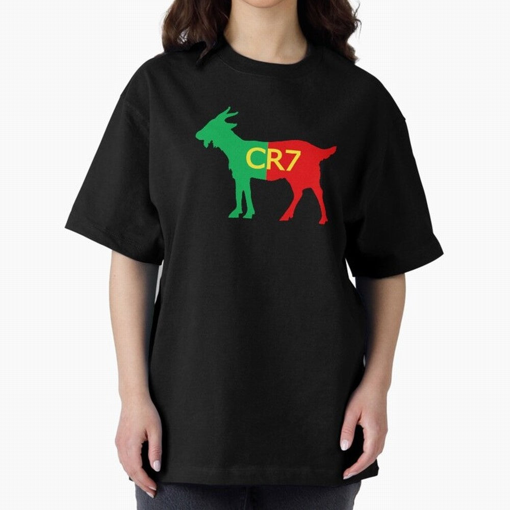 CR7 GOAT Tuga 3 Oversized T-Shirt Remember FIFA World Cup 2026 USA Canada Mexico Driven by Cristiano Ronaldo, Spain and Netherlands Energy, Stadium Memories, Football Loyalty, International Chants and Championship Tradition; Great for Watch