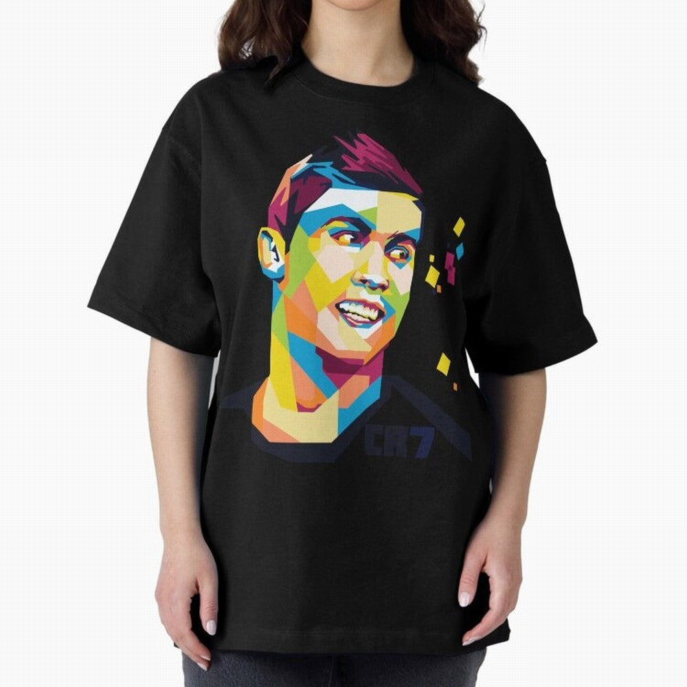Cristiano Ronaldo Oversized T-Shirt Discover FIFA World Cup 2026 Centered on Neymar, Brazil Energy, Match Day Excitement, Supporter Culture, Golden Goals and Global Football Passion; Perfect for Supporters Who Want Bold Football Energy, Global