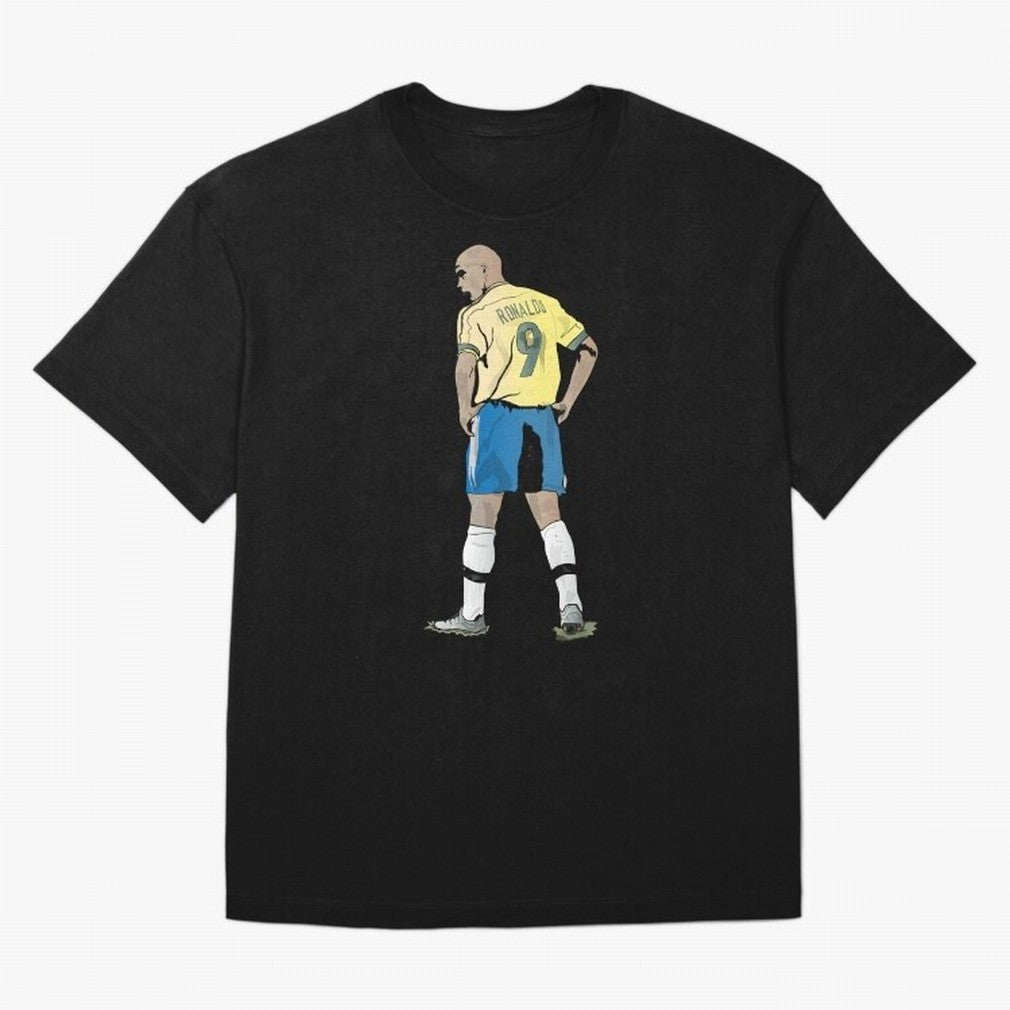 RONALDO NAZARIO 9 Oversized T-Shirt Showcase Match Day Hype around FIFA World Cup 2026 USA Canada Mexico, CR7 and Messi, England, France and Netherlands, Stadium Chants, National Pride, Trophy Dreams and Unforgettable Football Memories; Perfect for