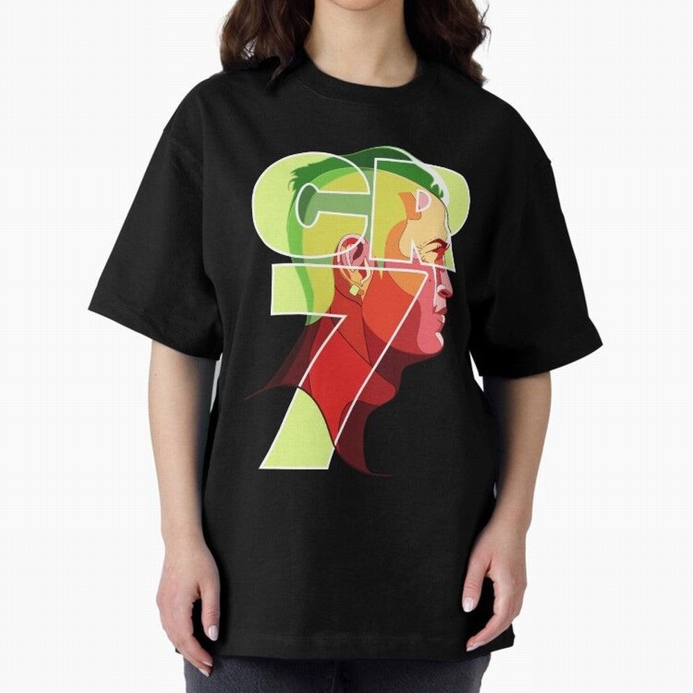 CR7 Football Legend ¨C Cristiano Ronaldo Inspired Design for True Fans Oversized T-Shirt Experience the Global Stage of Global Football Passion for FIFA World Cup 2026 USA Canada Mexico, Capturing Neymar, Haaland and Cristiano Ronaldo, Portugal,
