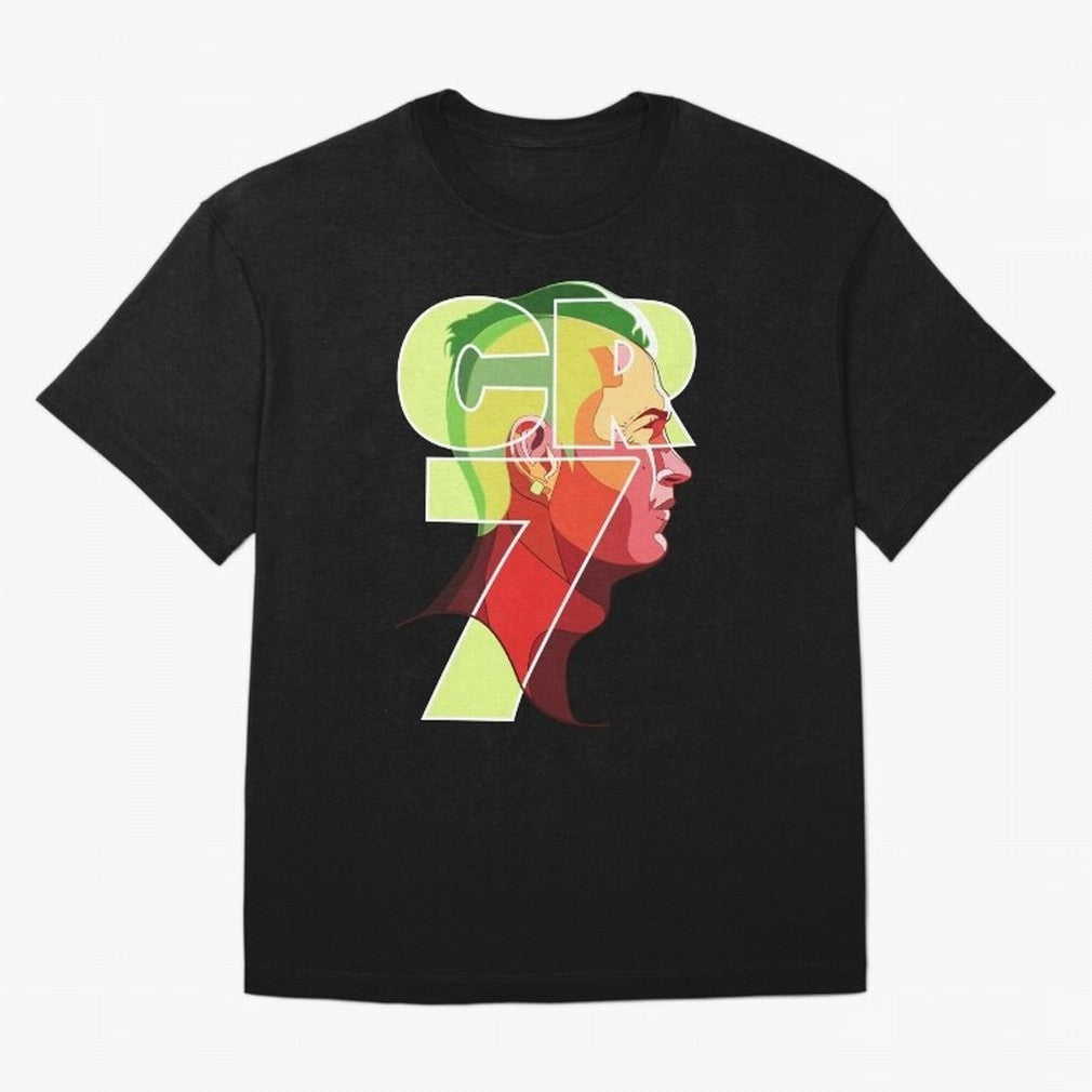 CR7 Football Legend ¨C Cristiano Ronaldo Inspired Design for True Fans Oversized T-Shirt Experience the Global Stage of Global Football Passion for FIFA World Cup 2026 USA Canada Mexico, Capturing Neymar, Haaland and Cristiano Ronaldo, Portugal,