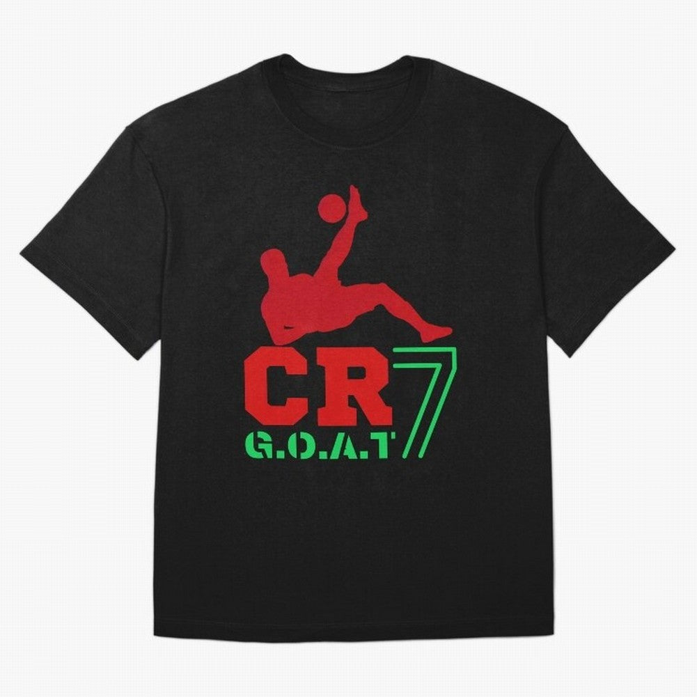 CR7 G.O.A.T Oversized T-Shirt Share FIFA World Cup 2026 Group Stage Built around Cristiano Ronaldo, Haaland and CR7, England and Germany Energy, Worldwide Fan Energy, Dramatic Goals, Stadium Lights and Championship Celebrations; Perfect for Fans,