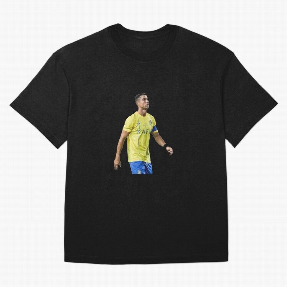 Ronaldo Al Nassar Oversized T-Shirt Celebrate Fan Culture around FIFA World Cup 2026 Group Stage Connected to Mbappe, France and Portugal Energy, Global Supporter Spirit, Legendary Goals, National Colors and Tournament Celebration; Perfect for