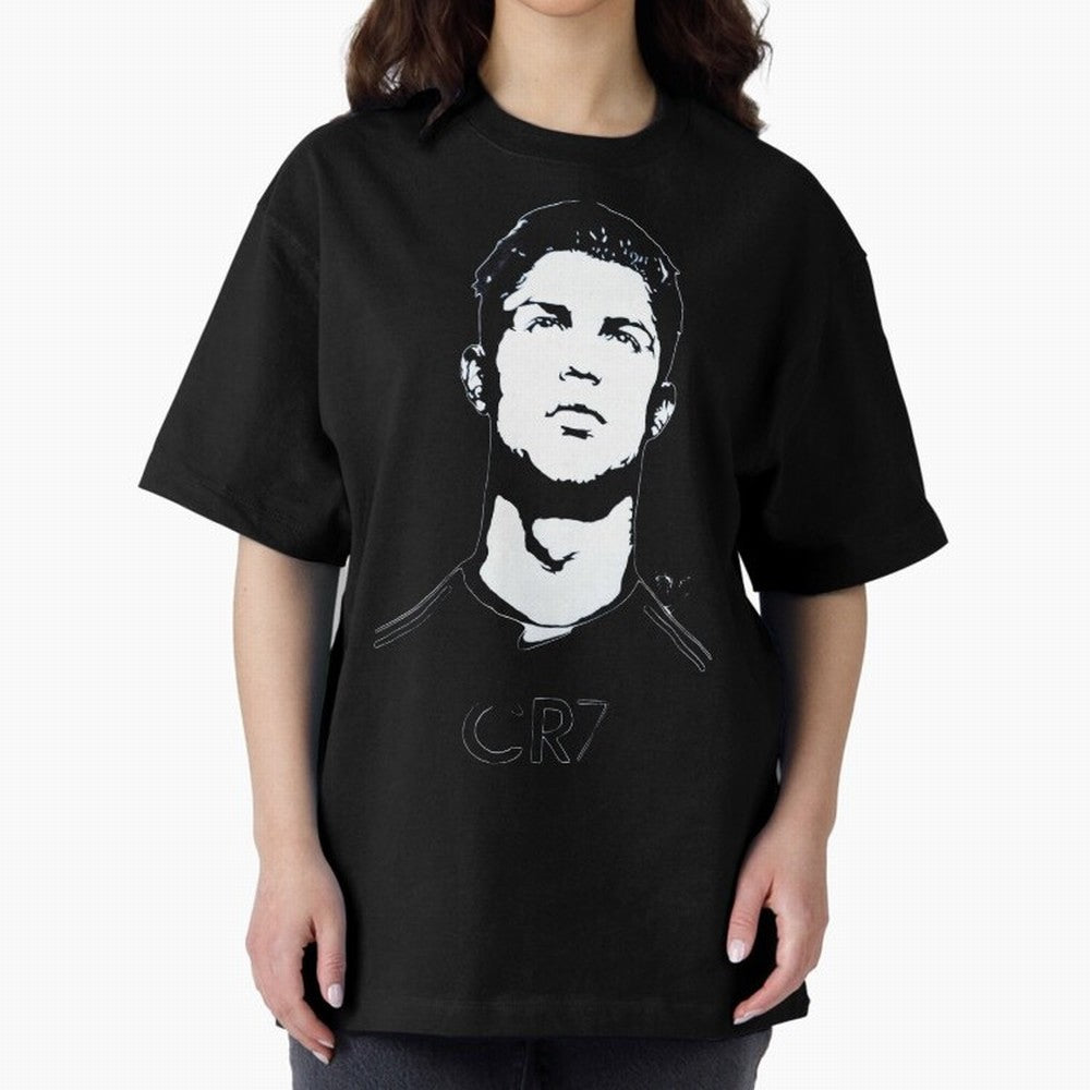 Cristiano Ronaldo Oversized T-Shirt Join the Global Buzz around the FIFA World Cup 2026 Group Stage Journey through CR7 Highlights, Spain Pride, Stadium Chants, National Pride, Trophy Dreams and Unforgettable Football Memories; Ideal for Fans Who