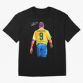 Ronaldo Nazario Oversized T-Shirt Celebrate Soccer Greatness during the FIFA World Cup 2026 Group Stage Journey through Cristiano Ronaldo, Haaland and CR7 Highlights, Netherlands Pride, Championship Spirit, Famous Goals, Roaring Crowds and
