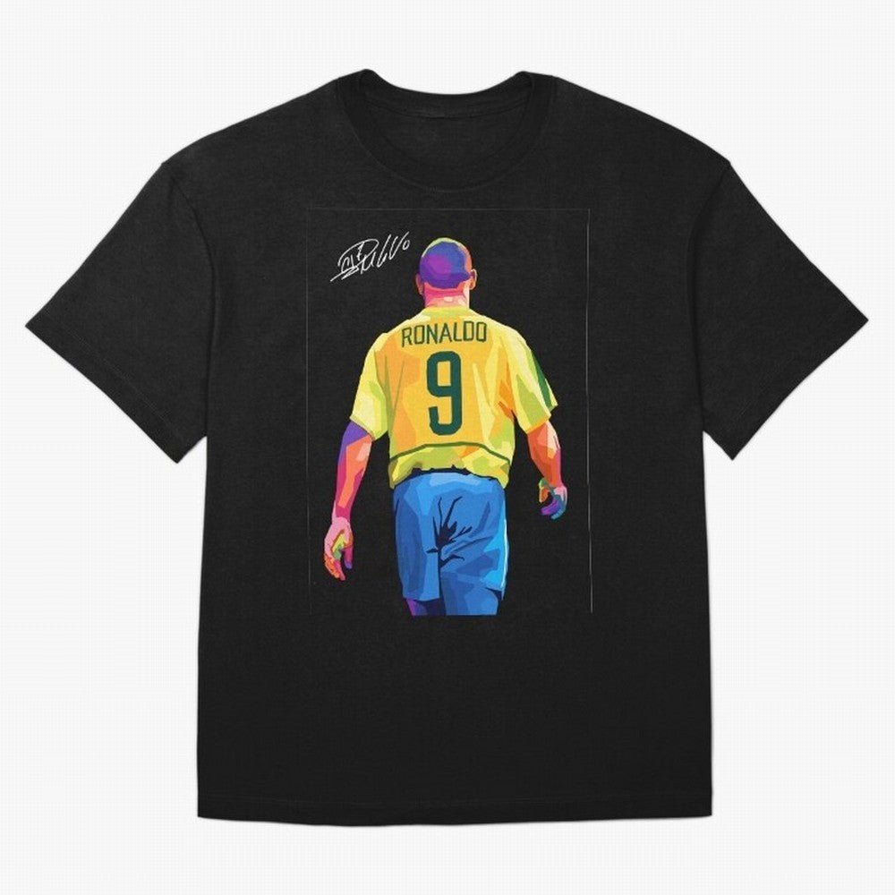 Ronaldo Nazario Oversized T-Shirt Celebrate Soccer Greatness during the FIFA World Cup 2026 Group Stage Journey through Cristiano Ronaldo, Haaland and CR7 Highlights, Netherlands Pride, Championship Spirit, Famous Goals, Roaring Crowds and