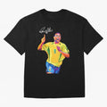 Ronaldo Nazario Pop Art Oversized T-Shirt Represent FIFA World Cup 2026 Spirit, Built around Brazil, Portugal and Argentina, Messi, CR7 and Mbappe, Tournament Hype, Historic Matchups, Family Viewing Parties and Global Sports Pride; Perfect for