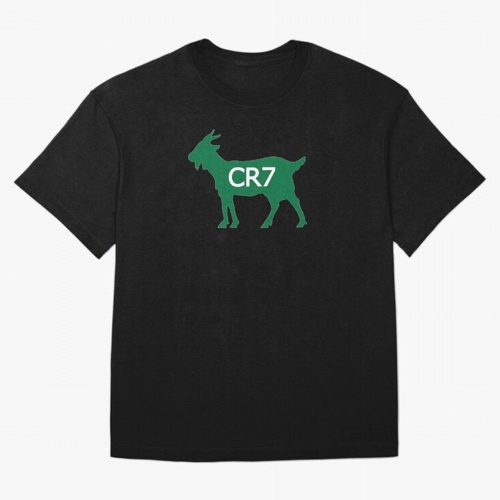 CR7 GOAT Saudi Arabia Oversized T-Shirt Make Your Look Match Match Day Hype around FIFA World Cup 2026 USA Canada Mexico, Haaland, Spain and Netherlands, Supporter Pride, Iconic Celebrations, Legendary Names and Global Match Day Energy; Perfect for