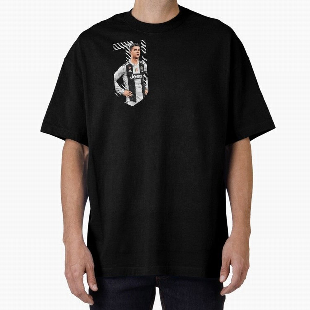 Ronaldo Oversized T-Shirt Honor the Football Icons of FIFA World Cup 2026 Group Stage Spirit, Filled with England and Germany, Haaland and Mbappe, Fan Favorite Moments, National Team Passion, Big Match Drama and Soccer History; Great for Supporters