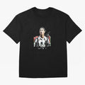 Ronaldo Oversized T-Shirt Capture the FIFA World Cup 2026 Group Stage Journey through Mbappe and Neymar Highlights, France and Portugal Pride, Vintage Soccer Flavor, Modern Football Stars, National Flags and Final Night Emotion; Ideal for Fans Who