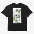 Ronaldo Oversized T-Shirt Step into FIFA World Cup 2026 USA Canada Mexico Spirit, with Brazil, Portugal and Argentina, Neymar, Haaland and Cristiano Ronaldo, Supporter Pride, Iconic Celebrations, Legendary Names and Global Match Day Energy; Ideal